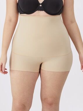 Maidenform Flexees Nude High-Waist Shapewear Shorts